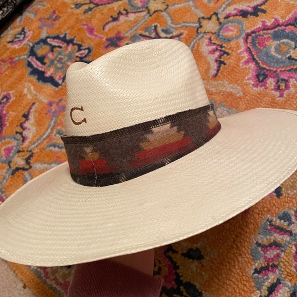charlie 1 horse Accessories - Charlie 1 horse Pendleton straw hat